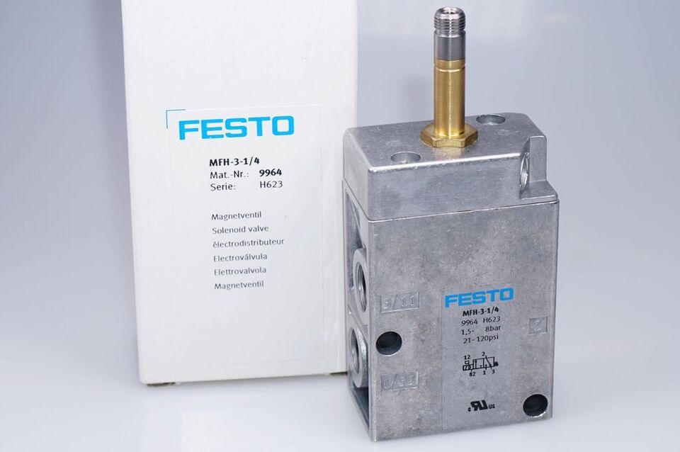 Festo MFH-3-1/4 Solenoid Valve - FESTO
