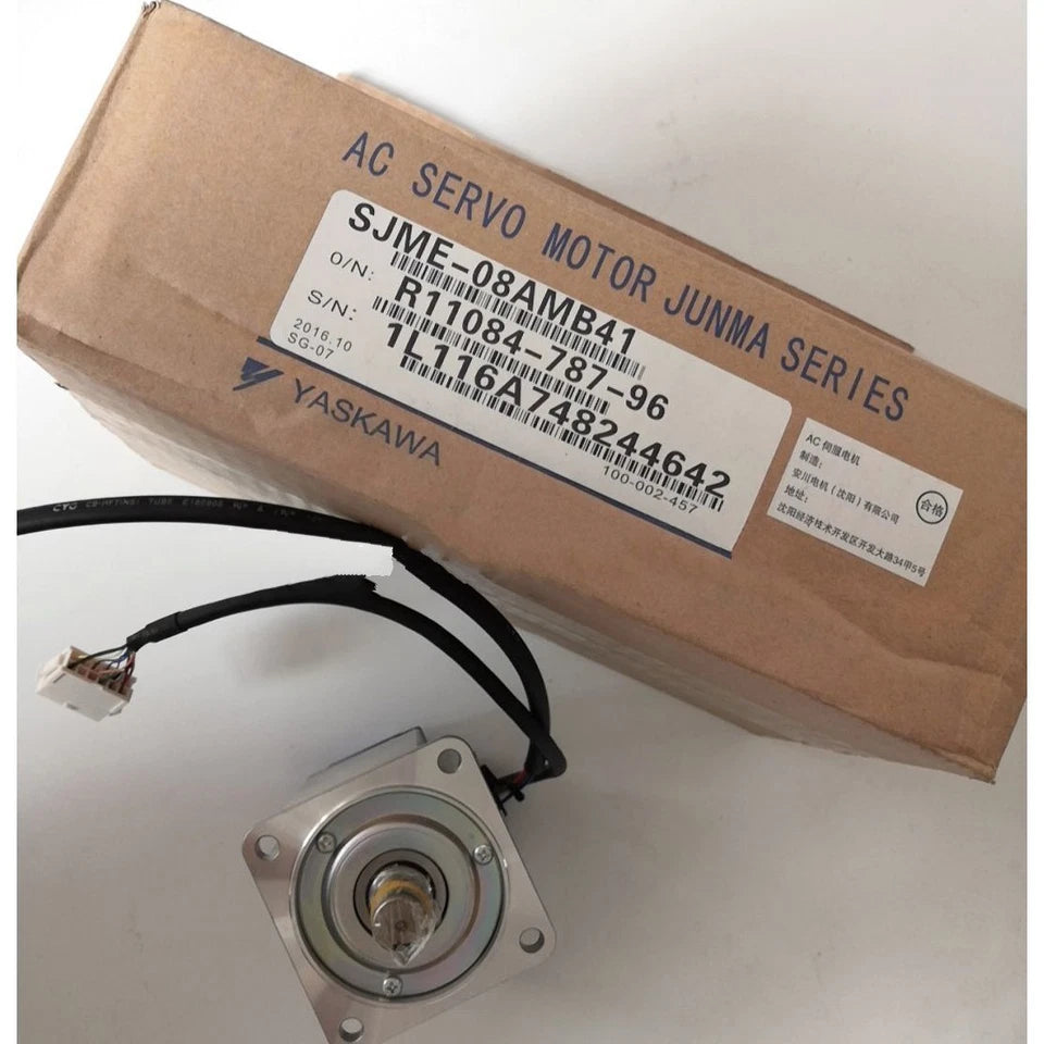 new YASKAWA SJME-08AMB41 1PC Servo Motor In Box ping SJME08AMB41