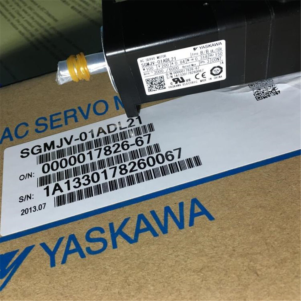 new 1PC Yaskawa SGMJV-01ADL21 Servo Motor In Box SGMJV01ADL21 ping - YASKAWA