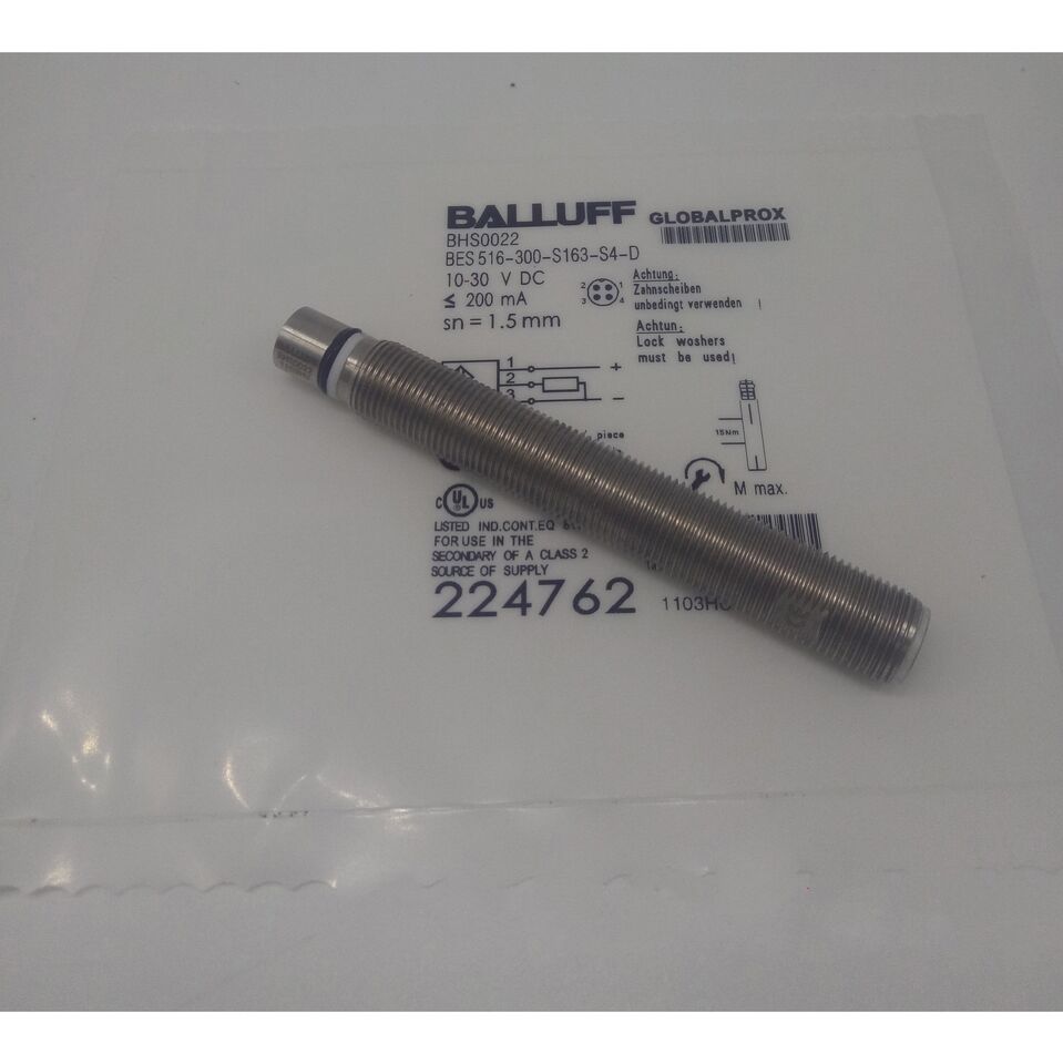 new 1PC BALLUFF BES 516-300-S163-S4-D Proximity Sensor BES516300S163S4D - BALLUFF