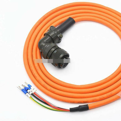 new ONE servo power cable cable ation plug 4 core MR-PWCNS4-5M - KOEED