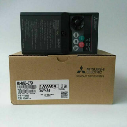 new 1PC MITSUBISHI FR-E720-0.75K Inverter FRE7200.75K In Box ping - MITSUBISHI