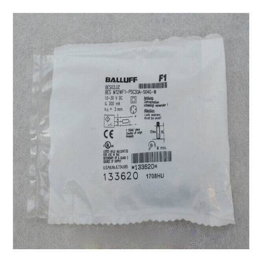 1 PC BALLUFF Proximity Switch M12MF1-PSC30A-S04G-W - BALLUFF