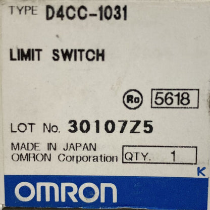 Omron D4CC-1031 Limit Switch - OMRON