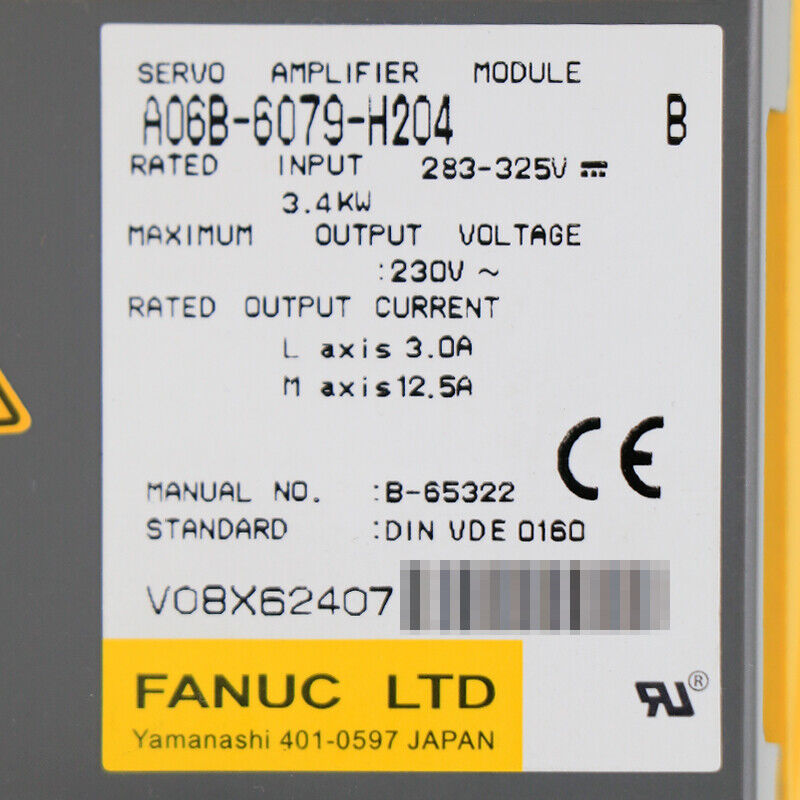 new 1PC FANUC A06B-6079-H204 Servo Drive In Box ping A06B6079H204 - FANUC