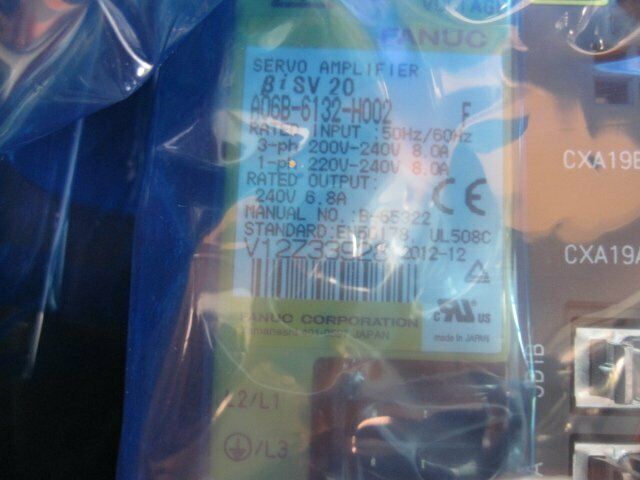 new FANUC A06B-6132-H002 1PC  Servo Drive ping