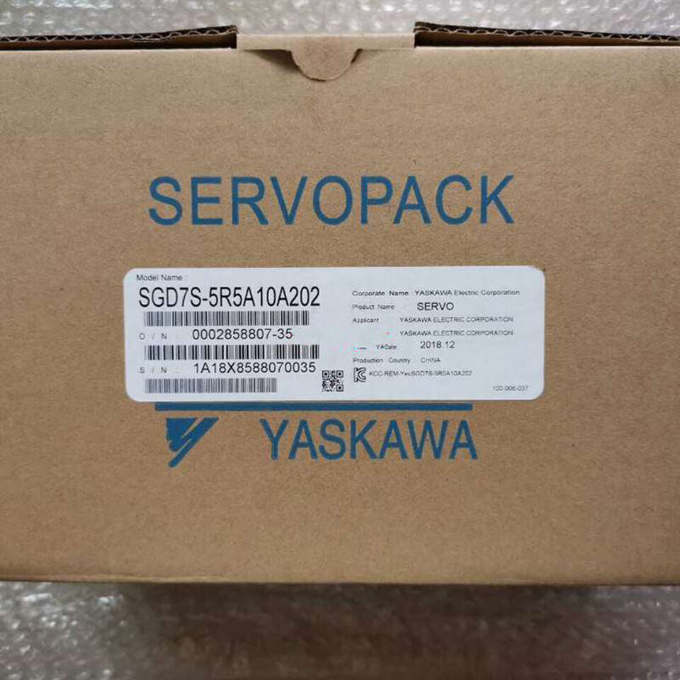 new 1PC  Yaskawa SGD7S-5R5A10A202 AC Servo Drive In Box ping