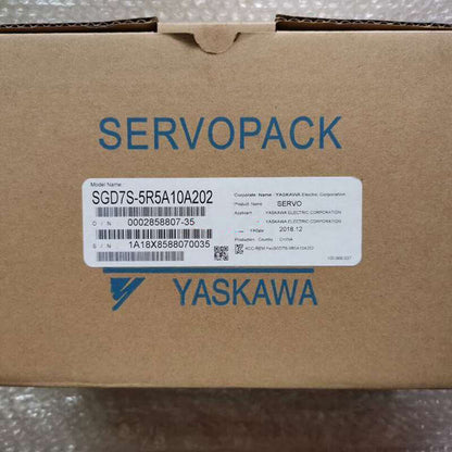 new 1PC  Yaskawa SGD7S-5R5A10A202 AC Servo Drive In Box ping