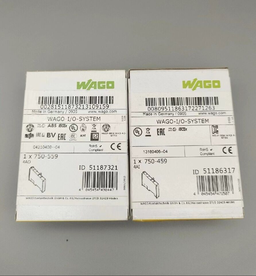 new One  WAGO 750-559 750559 PLC Module In Box ping