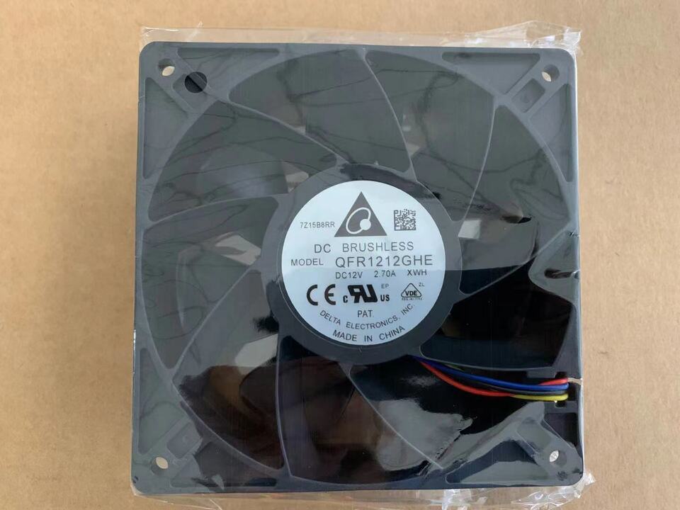 new 1PC 12V 2.7A 6000RPM 12038 4pin fan QFR1212GHE Antminer S9,S7,D3,L3+ Fan - ANTMINER