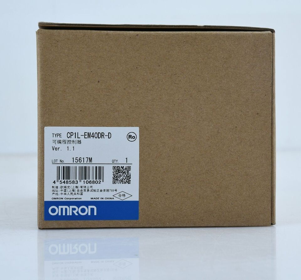 Omron CP1L-EM40DR-D PLC CP1LEM40DRD 1PCS In Box Ping - OMRON