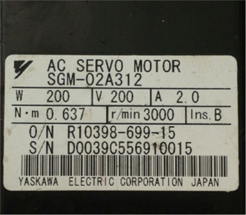 new 1PC Yaskawa SGM-02A312 Servo Motor In Box ping