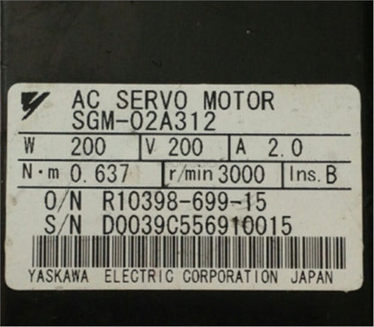 new 1PC Yaskawa SGM-02A312 Servo Motor In Box ping