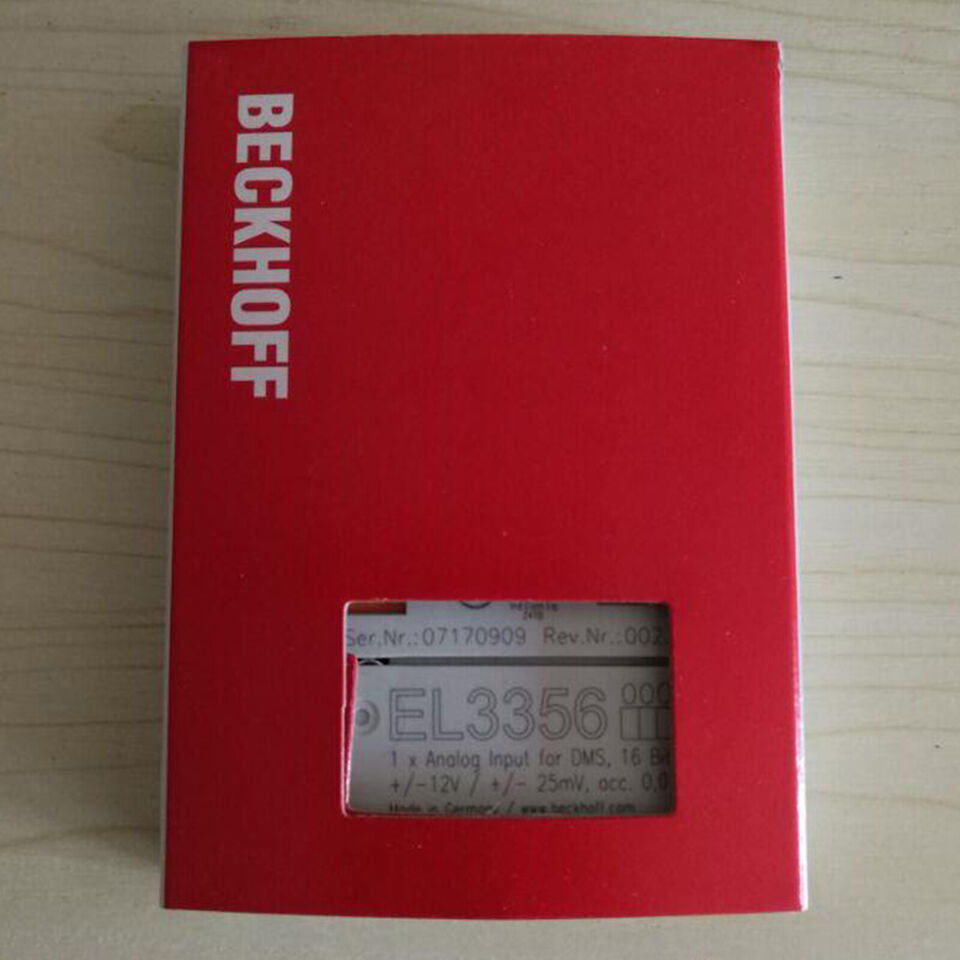 new 1PC BECKHOFF EL3356 PLC In Box ping EL 3356 - BECKHOFF