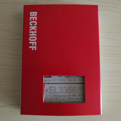 new 1PC BECKHOFF EL3356 PLC In Box ping EL 3356 - BECKHOFF