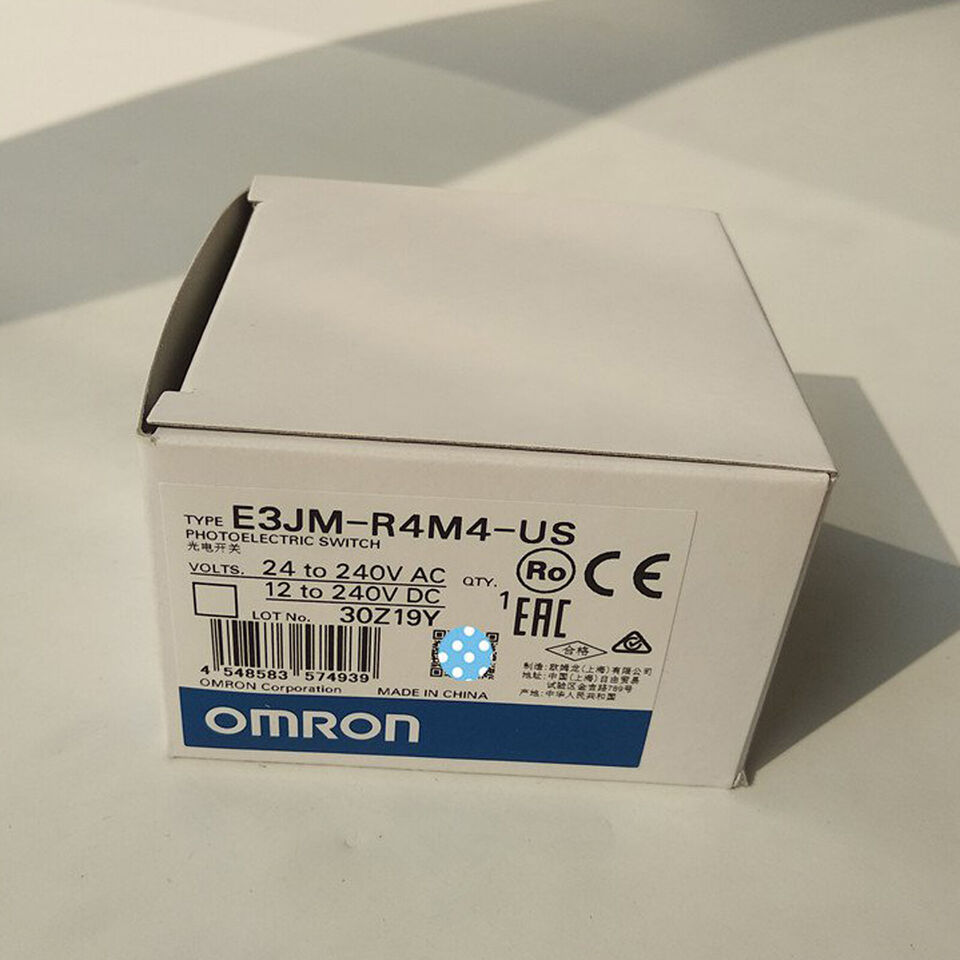 new 1PC Omron E3JM-R4M4-US Photoelectric Switch E3JMR4M4US - OMRON