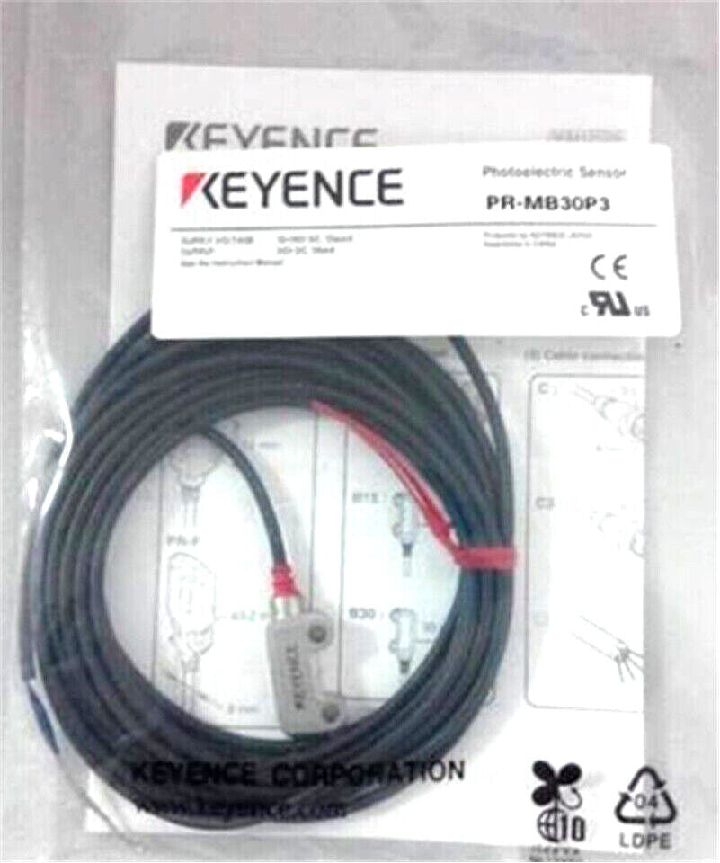 new 1PC Keyence PR-FB30P3 Photoelectric Sensor Switch PRFB30P3 - KEYENCE