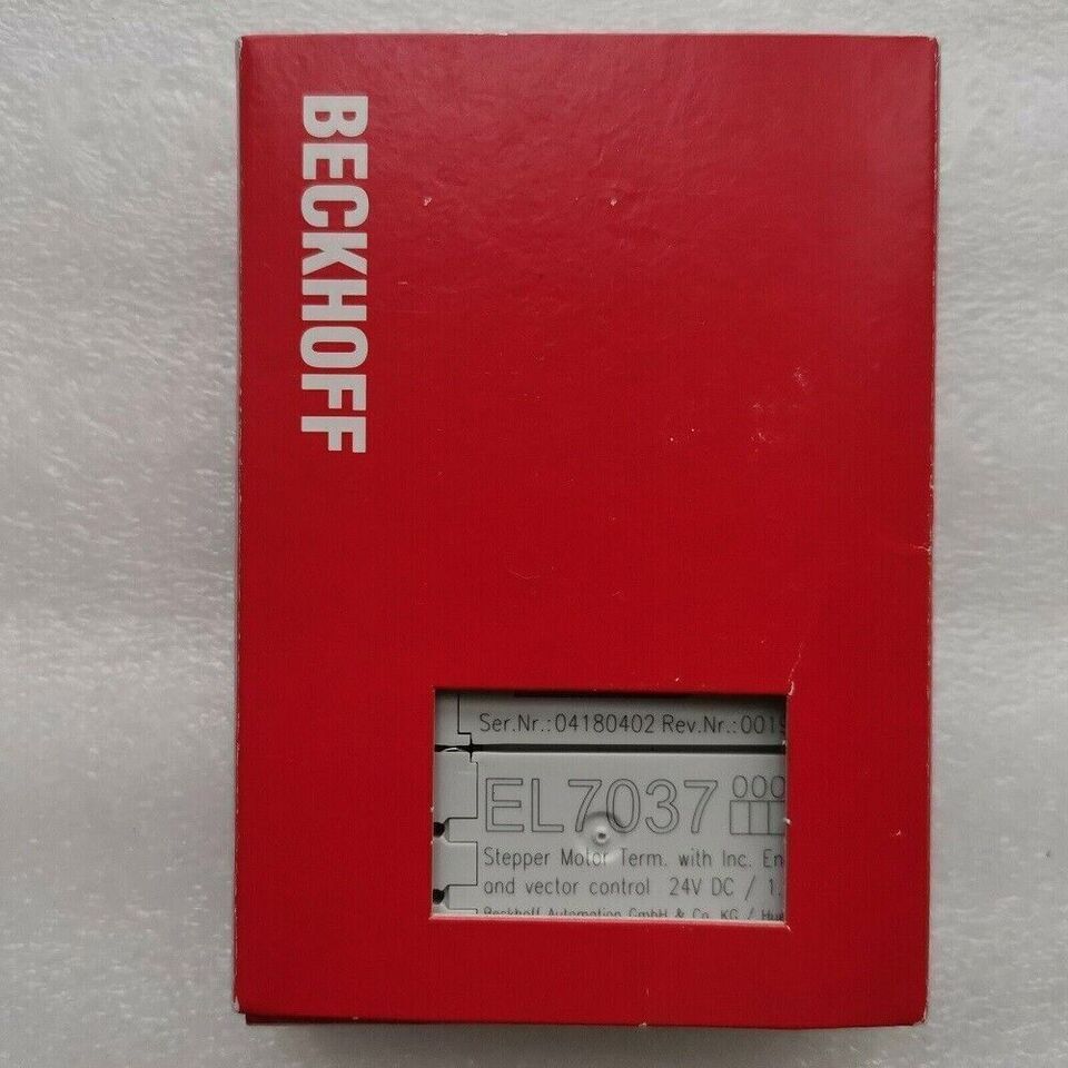 new 1PC  BECKHOFF EL7037 PLC In Box ping EL 7037