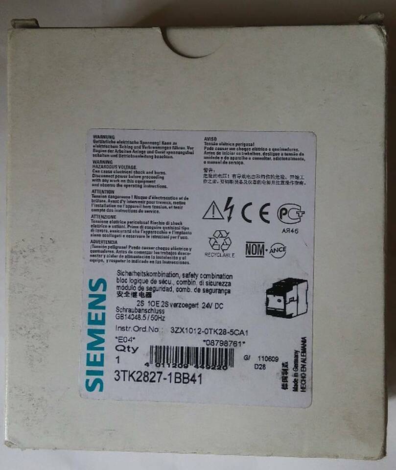 new 1PC Siemens 3TK2827-1BB41 3TK28271BB41 Safety Relay  Fast