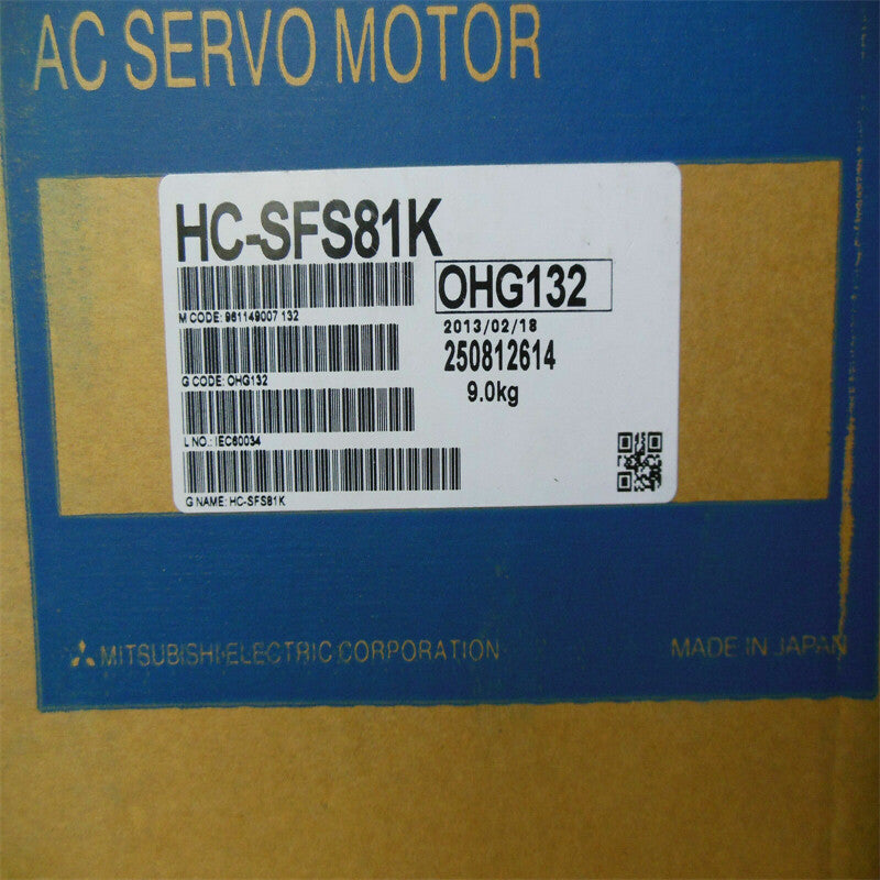 new 1PC Mitsubishi HC-SFS81K Servo Motor In Box HCSFS81K ping