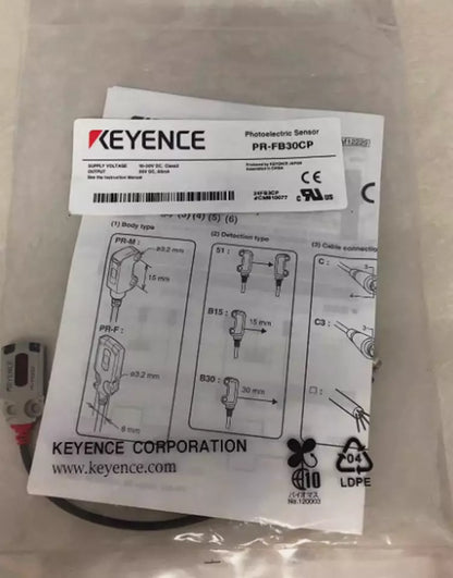 new 1PC Keyence PR-FB30CP Photoelectric Sensor Switch PRFB30CP - KEYENCE
