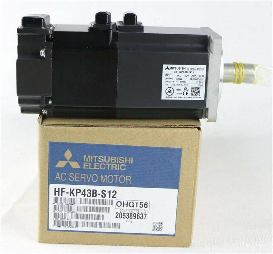 new MITSUBISHI HF-KP43B-S12 AC SERVO MOTOR HFKP43BS12 PING - KOEED