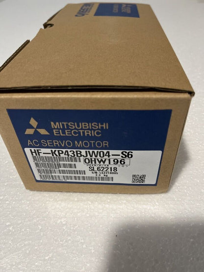 New MITSUBISHI HF-KP43BJW04-S6 AC Servo Motor HFKP43BJW04S6 - Industrial Automation Solution - MITSUBISHI