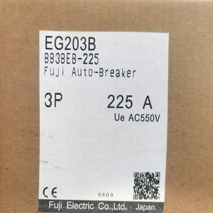 new 1PC Fuji EG203B 3-pole 225A Circuit Breaker ping - FUJI