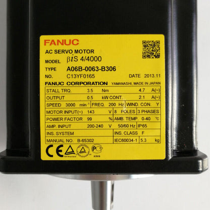 new 1PC FANUC A06B-0063-B306 Servo Motor In Box ping - FANUC