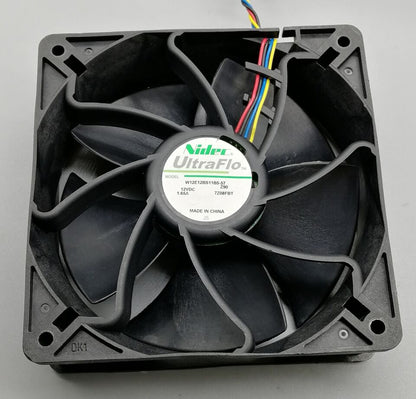 used 1PC Antminer Cooling Fan Ultraflo W12E12BS11B5-07 120 × 120 × 38 mm - ANTMINER