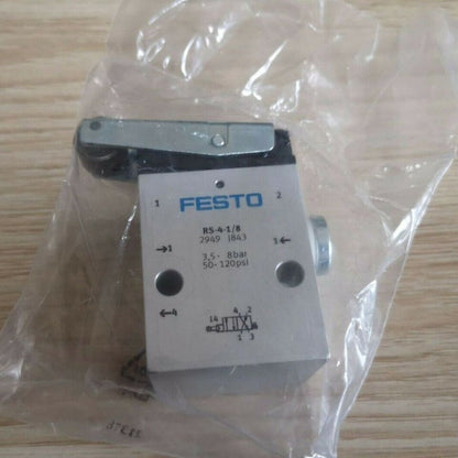 new 1PC Festo RS-4-1/8 2949 Roller Lever Valve ping - FESTO