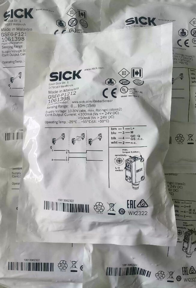 new 1PC Sick GSE6-P1212 Photoelectric Sensor GSE6P1212 - SICK