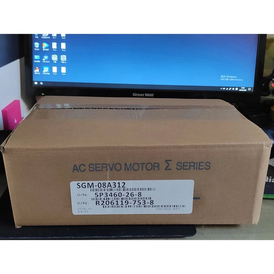 new 1PC YASKAWA SGM-08A312 Servo Motor SGM08A312 In Box ping