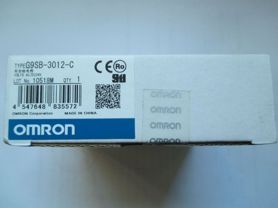 new omron G9SB-3012-C G9SB-3012-C SAFETY RELAY PLC MODULE 1 year - OMRON