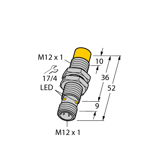 new 1PC  TURCK Ni8-M12-AP6X-H1141 Proximity Sensor Expedited Shpping