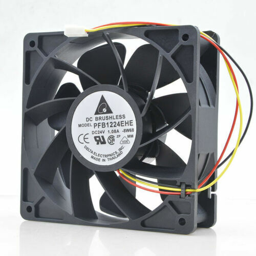 new 1PC 3-pin inverter detection Violent fan PFB1224EHE 24V 1.08A 5100RPM 12038 - INTELLIFORCE