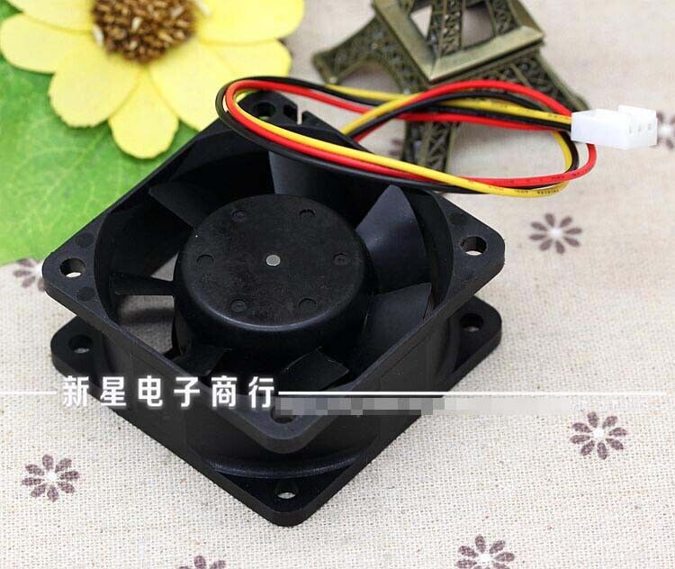 used 1PC  three-wire cooling fan  TA225DC M33515-68 12V 0.33A 6CM 6025