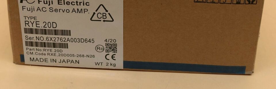 new 1PC Fuji RYE.20D AC SERVO AMP ping RYE20D - FUJI