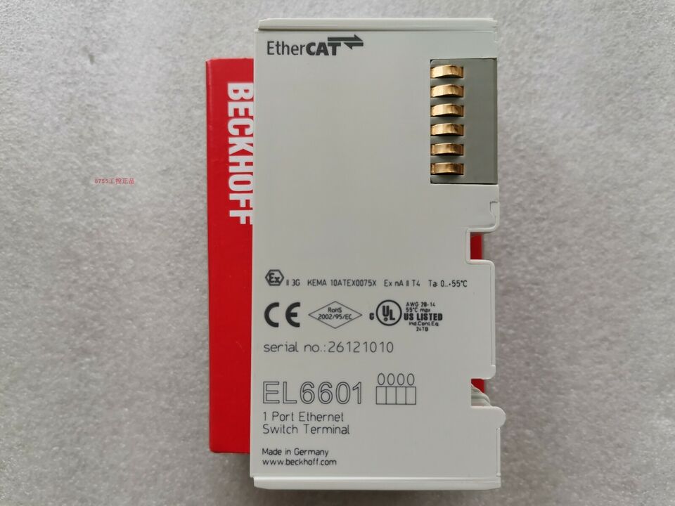 new 1PC  BECKHOFF EL6601 PLC In Box ping EL 6601