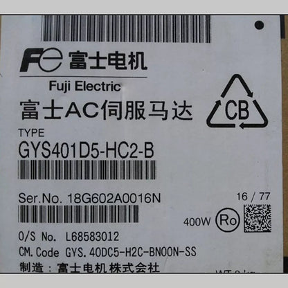 new Fuji GYB751D5-RG2-B Servo Motor 1PC GYB751D5RG2B ping - FUJI