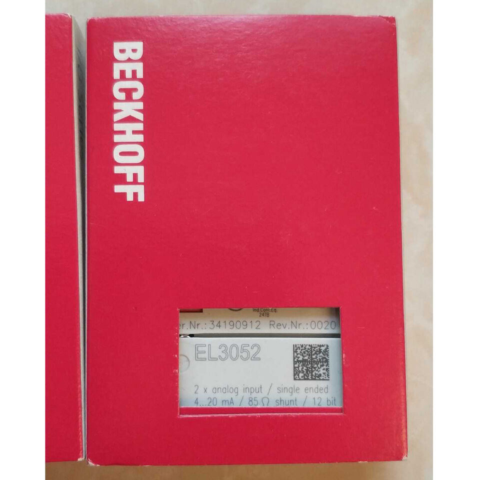 new 1PC  BECKHOFF EL3052 PLC In Box ping EL 3052