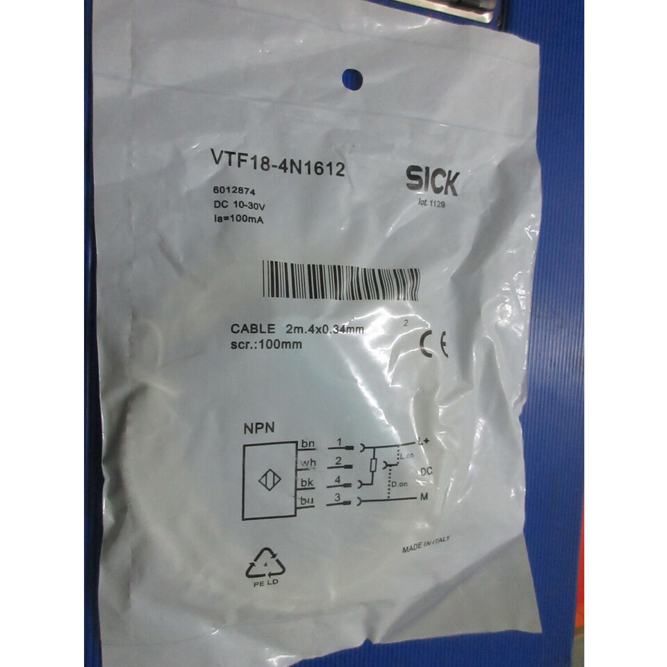 new SICK VTF18-4N1612 Photoelectric Switch One VTF184N1612 - SICK