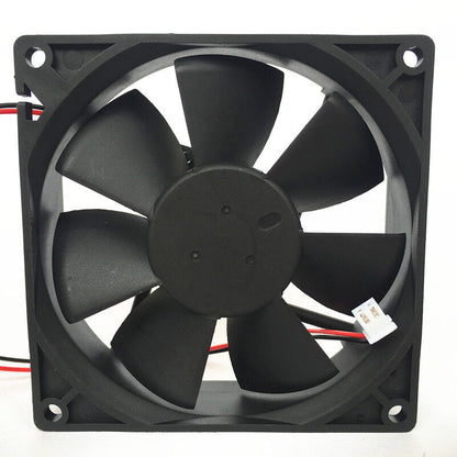 used 1pc hydraulic mute cooling fan 90*90*25MM 2pin TD9025LS DC 12V 0.16A - OMRON