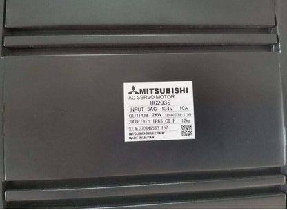 new 1PC Mitsubishi HC203S AC Servo Motor In Box HC203S ping - MITSUBISHI