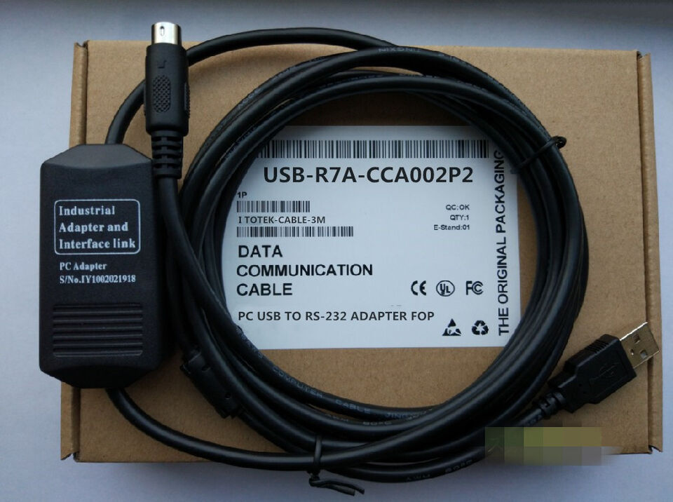 1PC USB-R7A-CCA002P2 for Omron R7D-AP series servo drive debugging and download - OMRON