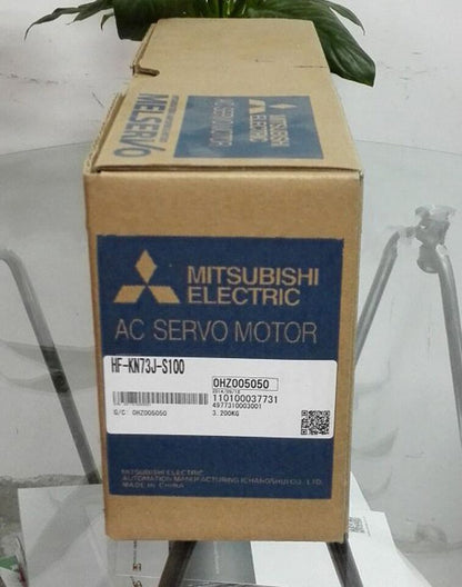 new One Mitsubishi HF-KN73J-S100 AC Servo Motor ping HFKN73JS100 - MITSUBISHI