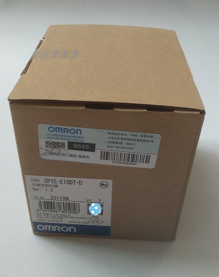 new Omron CP1E-E10DT-D PLC One CP1EE10DTD - OMRON
