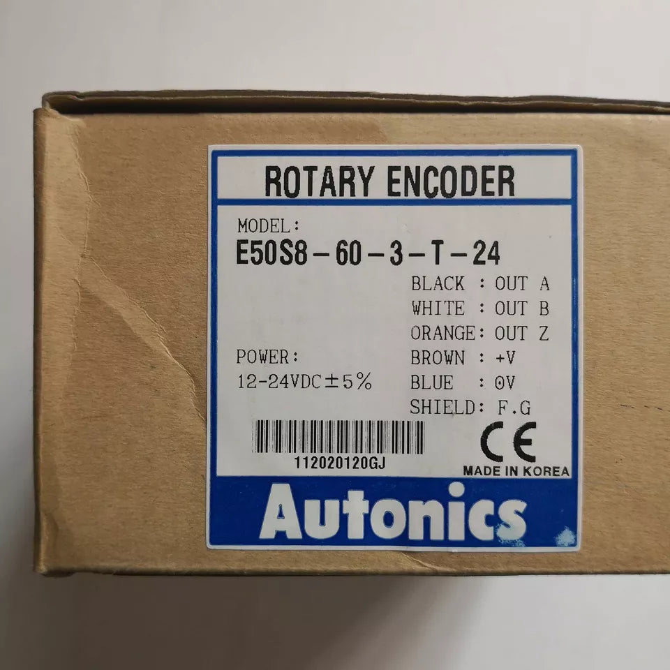 new 1PC  Autonics E50S8-60-3-T-24 Rotary Encoder E50S8603T24