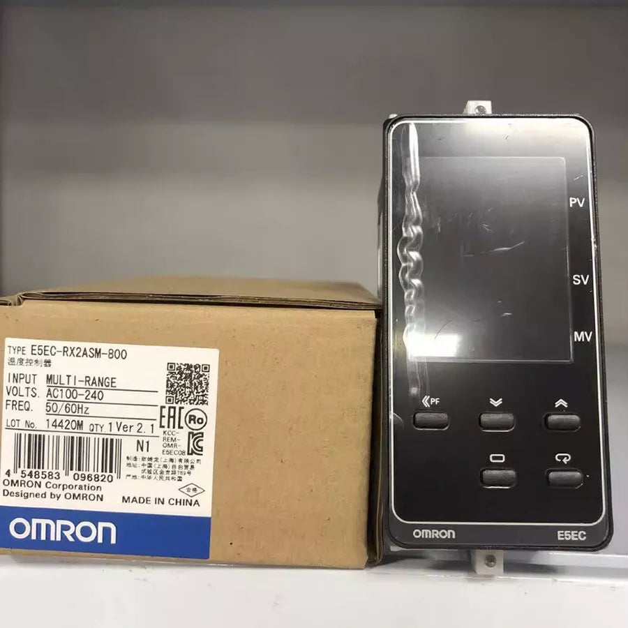 New 1PC Omron E5EC-RX2ASM-800 Temperature Controller E5ECRX2ASM800 100-240VAC - OMRON
