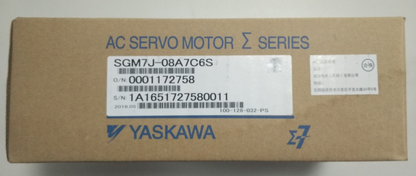 Yaskawa SGM7J-08A7C6S AC Servo Motor - YASKAWA
